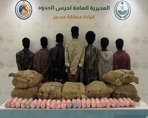 في الشرقية وجازان وعسير.. سقوط 14 مروجاً ومهرباً