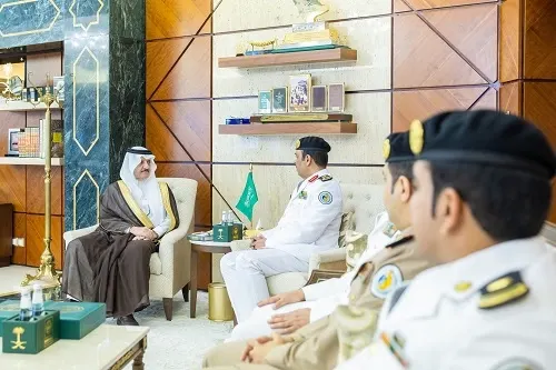 أمير الشرقية يستقبل قائد حرس الحدود بالمنطقة ويثمن جهودهم