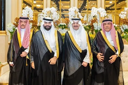 أمير الشرقية يشرف حفل زواج الأنصاري