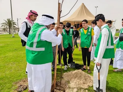 وعي يُثمر.. 6600 شجرة جديدة في مواقع مختلفة من القطيف