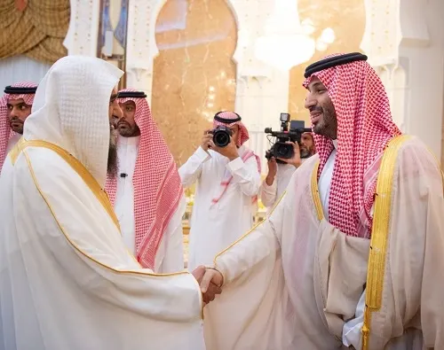 نيابة عن الملك.. ولي العهد يقيم حفل استقبال لكبار الشخصيات