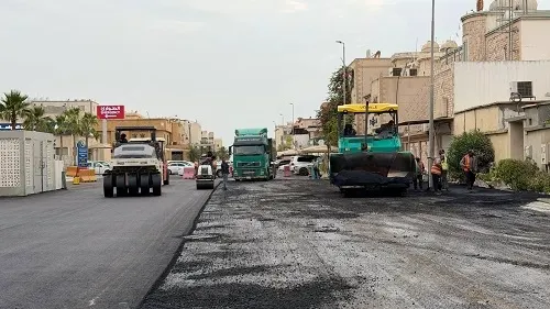 تأهيل شارع 9 بتاروت بطول 950 متراً