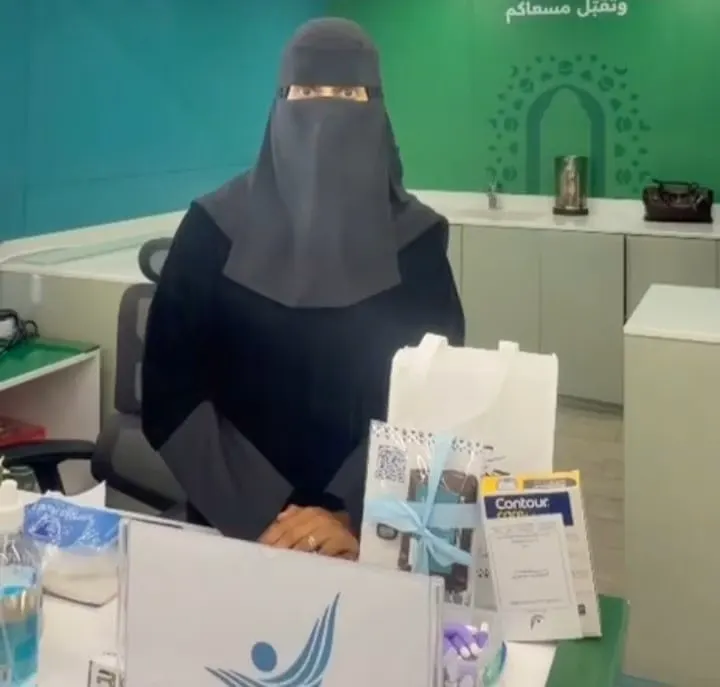 حقيبة صحية مجانية لكل حاج مريض سكر في جسر الملك فهد