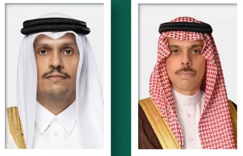 وزير الخارجية يبحث مع نظيره القطري مستجدات المنطقة