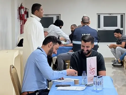 تاروت.. 120 كيس دم في اليوم الأول من “دمك حياة 11”