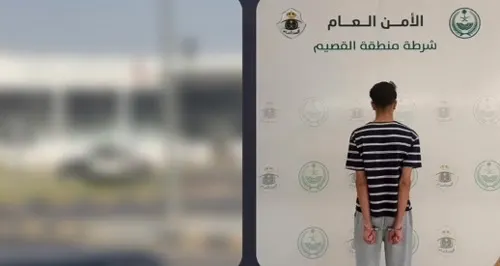القصيم.. مقطع متداول يقود لضبط سائق عبث بميدان عام