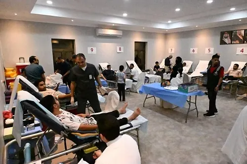 في أول ليلة.. “عطاؤك حياة 12” تجمع 76 كيس دم