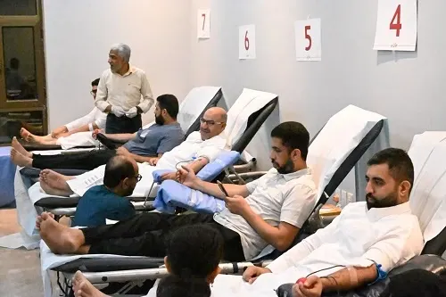 صفوى تدعم “مركزي القطيف” بـ 270 كيس دم