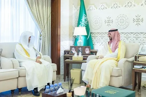 نائب أمير الشرقية يستقبل رئيس المحكمة التجارية بالدمام
