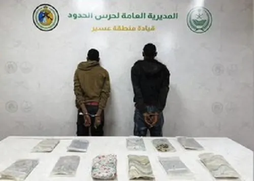 سقوط مروجي 12 كيلو حشيش في “ربوعة عسير”