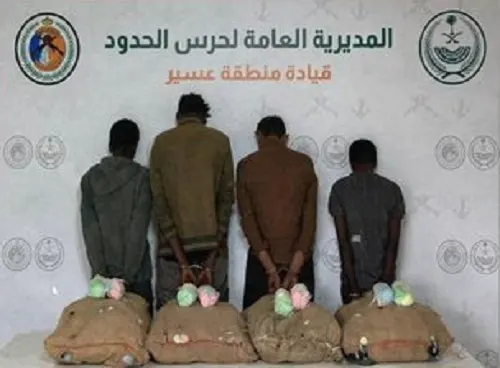 سقوط 9 مروجين ومهربين في الشرقية وجازان وعسير