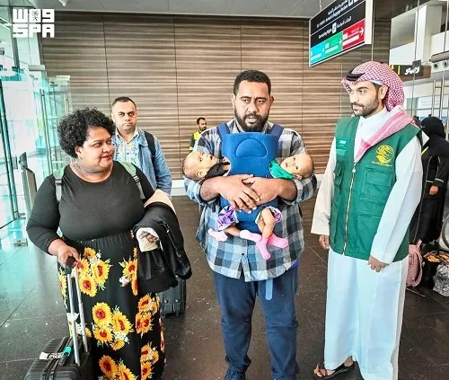 إنفاذاً لتوجيهات القيادة.. وصول السيامي الفيجي إلى الرياض