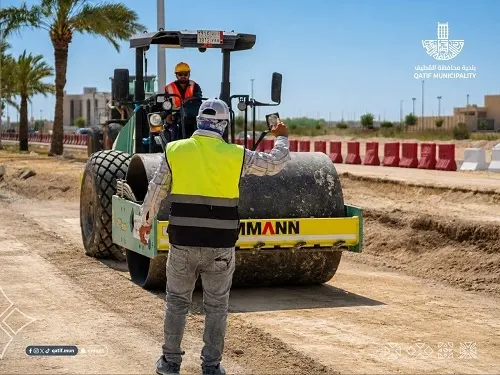 القطيف.. بدء تطوير شارع الرياض بطول 2200 متر