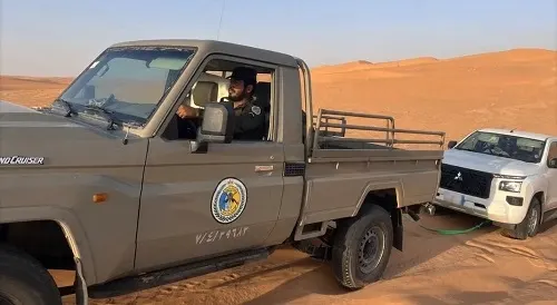 نجران.. إنقاذ 5 باكستانيين من جوف كثبان رملية