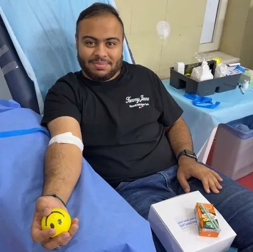 الطب يقول: لا.. وهما يقولان: سنظل مع حملة الدم