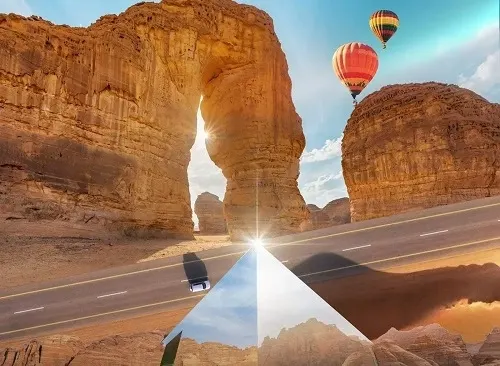 مساران من الرياض إلى العلا