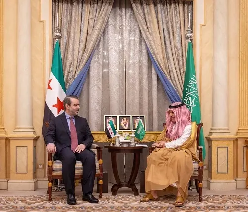 وزير الخارجية استقبل “الشيباني” وبحث معه أوضاع المنطقة