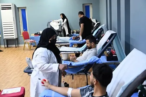 “ومن أحياها 27”.. 75 كيس دم حصيلة الليلة الأولى