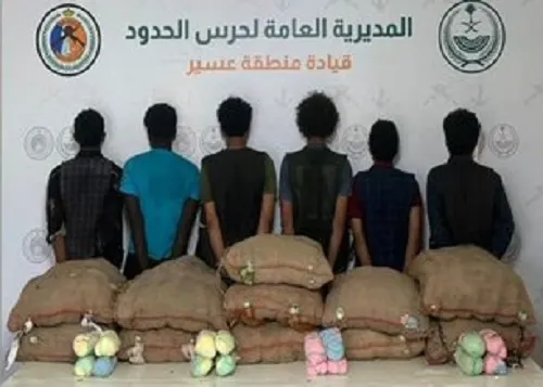 حصيلة الثلاثاء.. 16 مهرباً ومروجاً في 4 مناطق