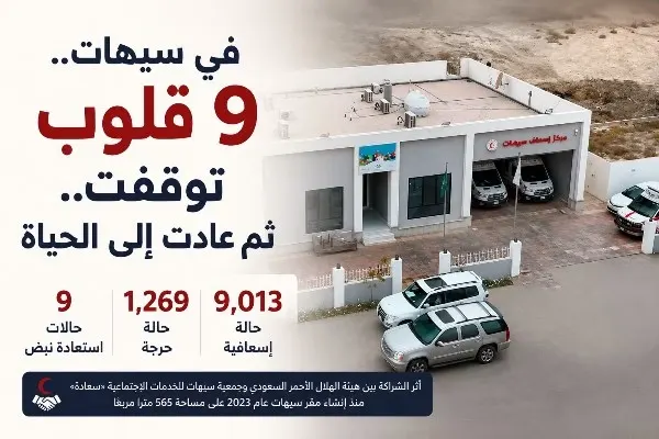 في سيهات.. 9 قلوب توقفت.. ثم عادت إلى الحياة