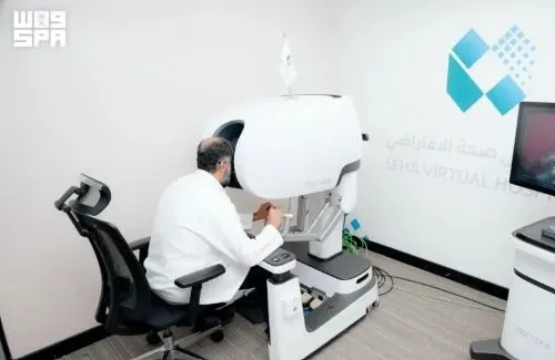 استئصال فص رئوي ضمن 11 جراحة روبوتية عن بُعد
