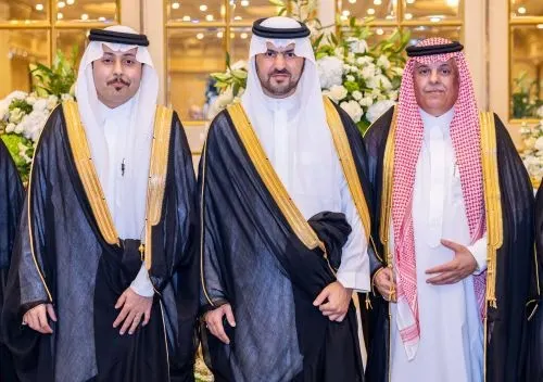 نائب أمير المنطقة الشرقية يشرف حفل زواج أسرة الشعيبي