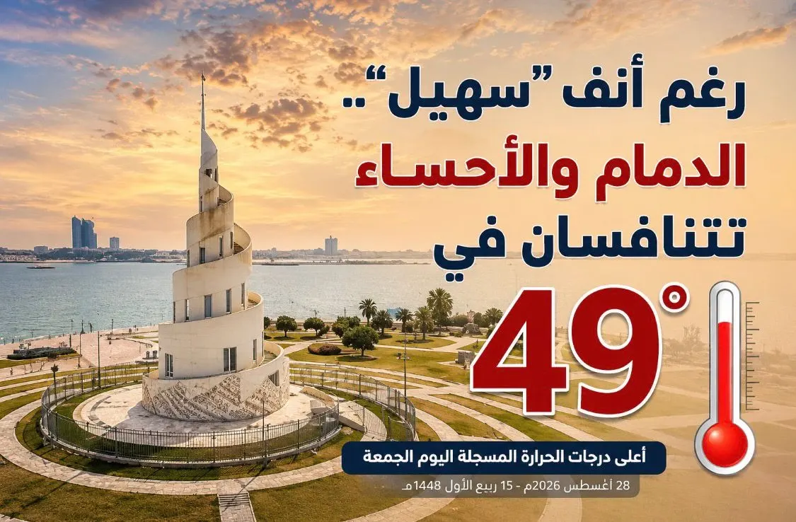 رغم أنف «سهيل».. الدمام والأحساء تتنافسان في الـ49