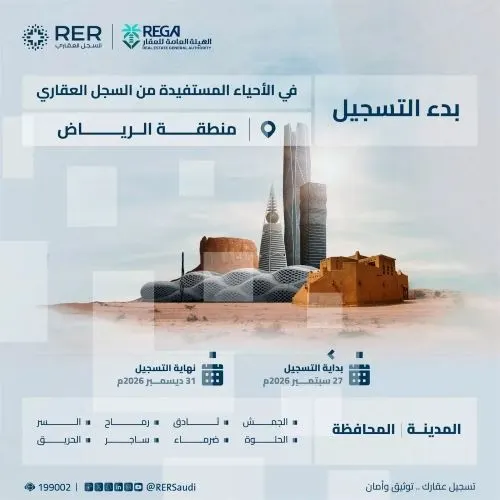 بدء تسجيل عيني جديد في الشرقية الرياض والقصيم وحائل