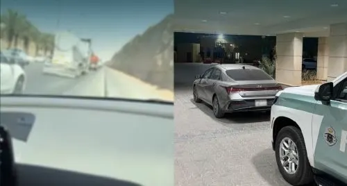 الرياض.. ضبط سائق سيارة خالف مسارات الطريق
