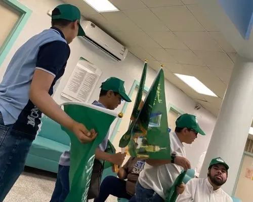 “مكفوفو القطيف” يحتفون باليوم الوطني بفعالية صحية