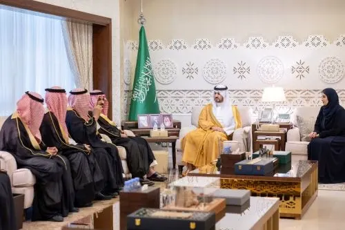 نائب أمير الشرقية يستقبل رئيس جمعية الإعاقة السمعية