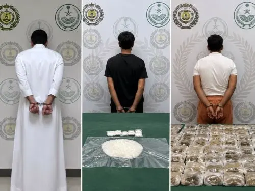 56.2 كيلو مخدرات.. والقبض على 3 مروجين في 3 مناطق