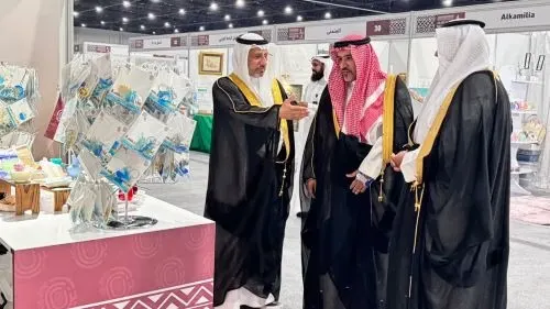 المهندس البدر شهد إطلاق معرض الحرف اليدوية