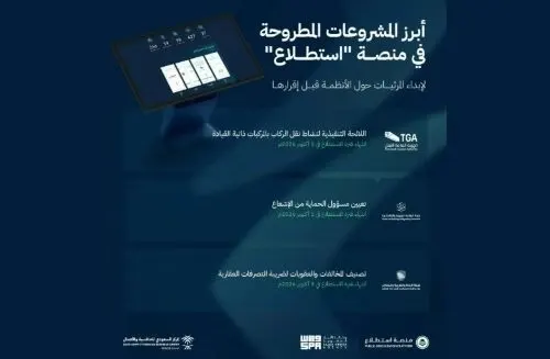طرح 31 مشروعاً حكومياً أمام مرئيات العموم