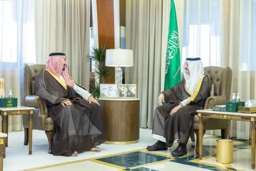 أميرالشرقية يستقبل نائب وزير الرياضة