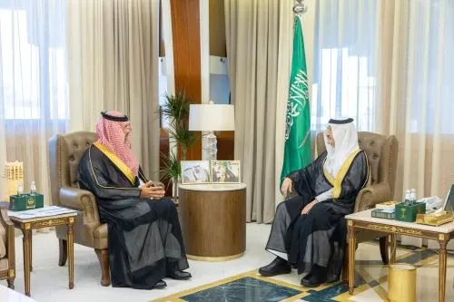 أمير الشرقية يستقبل الرئيس التنفيذي لهيئة العقار