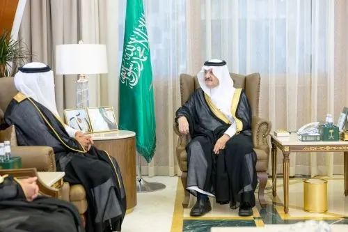 أمير الشرقية يستقبل رئيس الهيئة العامة للنقل