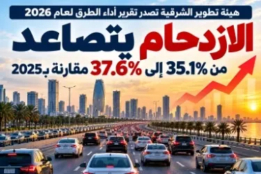 هيئة تطوير الشرقية تصدر تقرير أداء الطرق لعام 2026