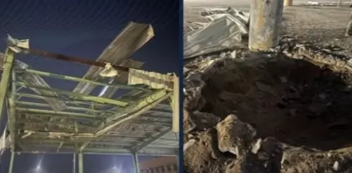 الدفع المدني: سقوط مقذوف حوثي على مدرسة في نجران