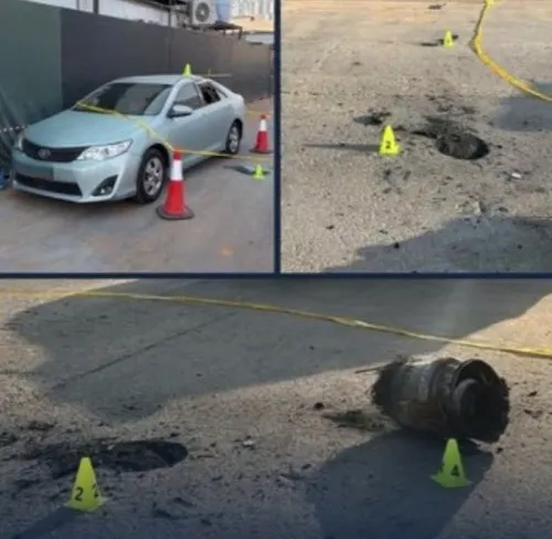 الرياض.. سقوط شظايا صاروخين حوثيين على مبنى ومركبة